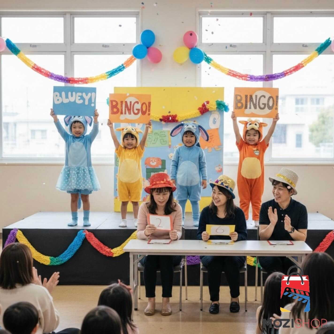 Bluey és Bingó jelmez gyerekeknek 