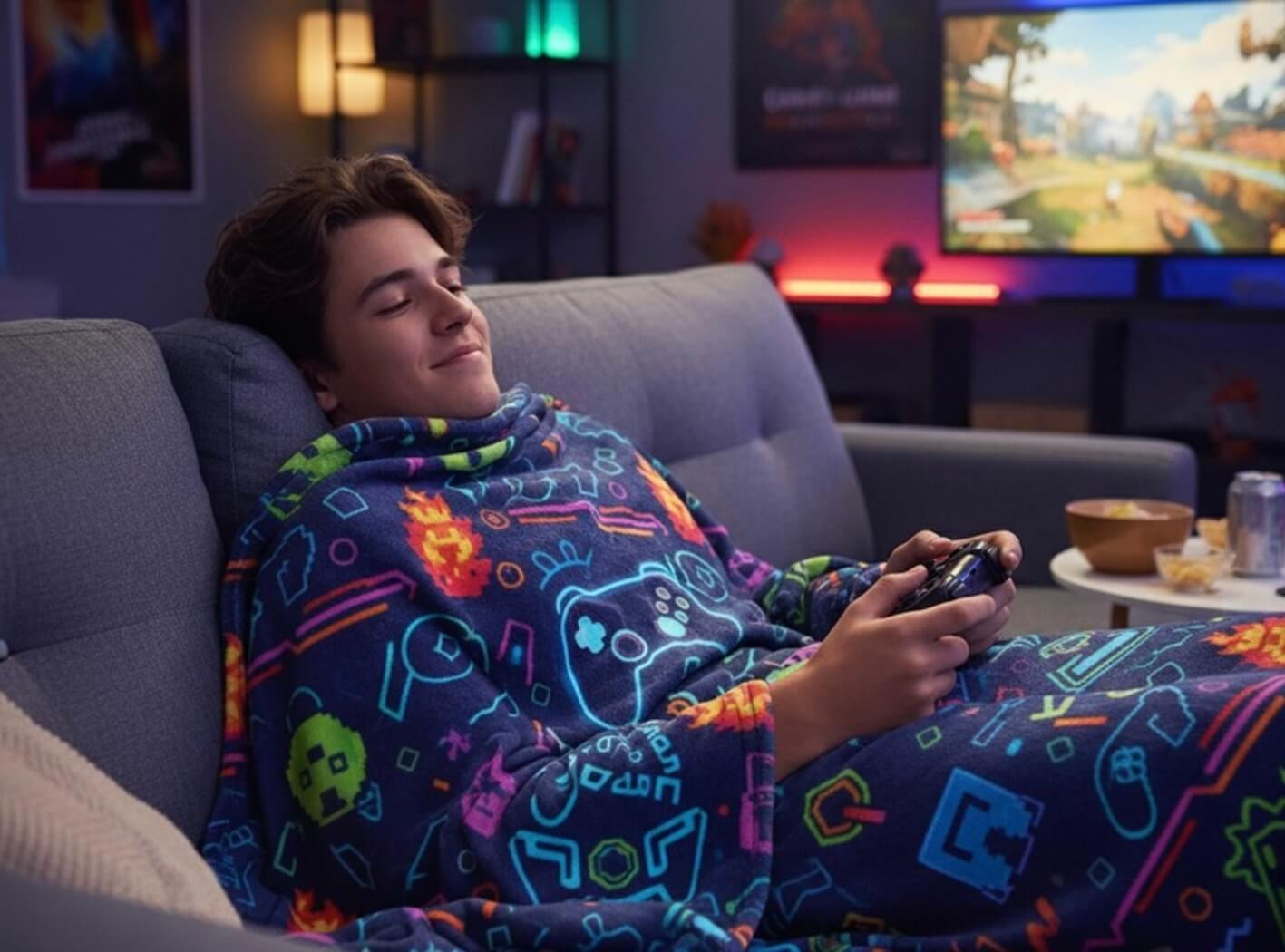 Gamer polár takaró vásárlása online