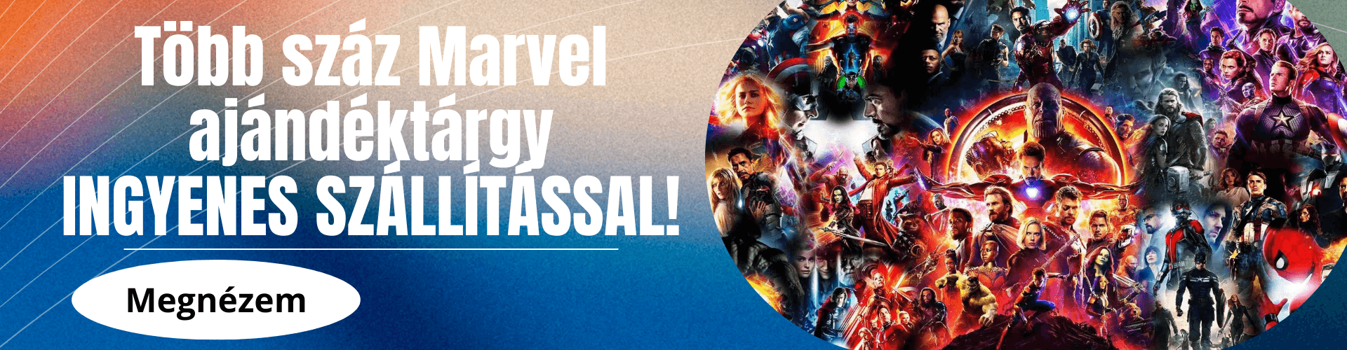 Marvel ajándékok ingyenes szállítás