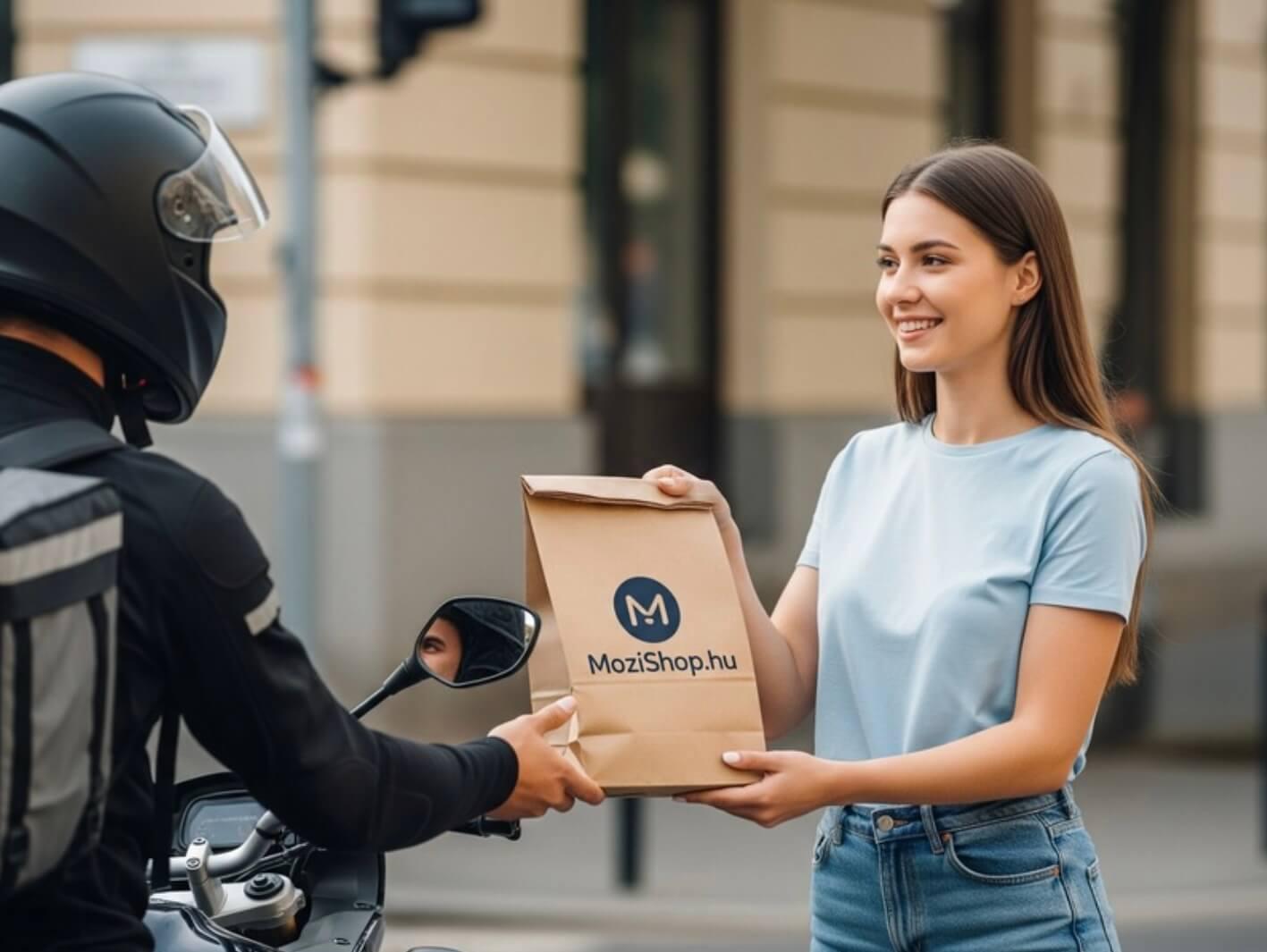 Házhozszállítás Budapesten motoros futárral
