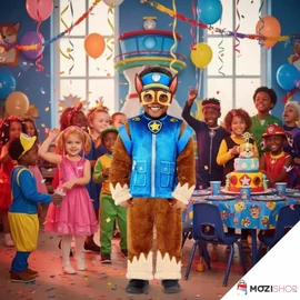 Mancs őrjárat Chase jelmez - 104 cm-es - 3 - 4 éves gyerekeknek