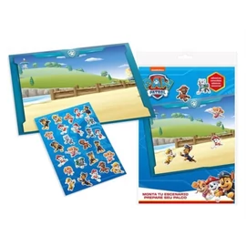 Mancs őrjárat matricás dekorációs készlet