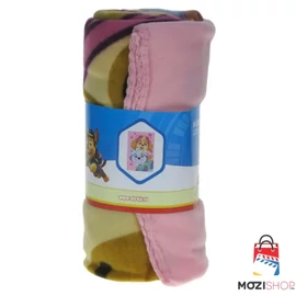 Mancs őrjárat polár takaró, ágytakaró 100x150 cm - Pink