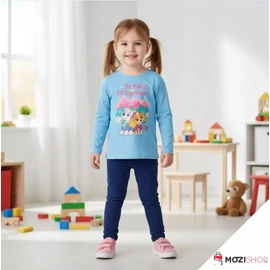 Mancs őrjárat gyerek hosszú ujjú póló 3 év / 98 cm - Be Kind Blue