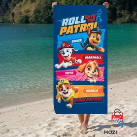 Mancs őrjárat törölköző, fürdőlepedő 70x140cm - Roll