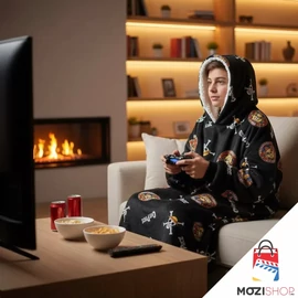 One Piece bebújós plüss polár takaró, poncsó 