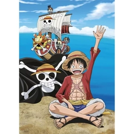 One Piece polár takaró, ágytakaró 100x140cm 