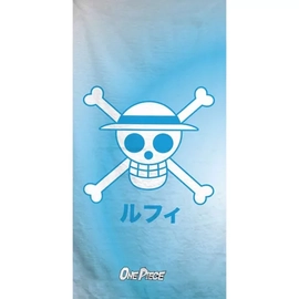 One Piece törölköző, fürdőlepedő 70x140cm - Skull