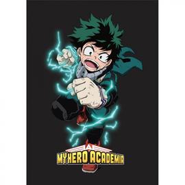 Hősakadémia polár takaró, ágytakaró - Izuku Midoriya