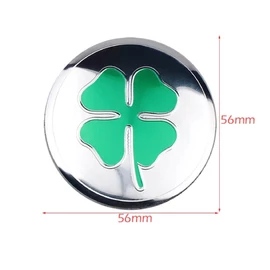 Alfa Romeo felni matrica szett - 56 mm-es, 3D kivitel - Lóhere
