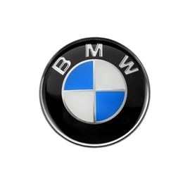 BMW embléma, matrica kulcstartóhoz, 14 mm-es
