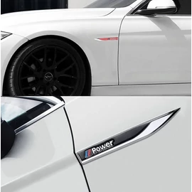 BMW M Power 3D matrica szett - Piros