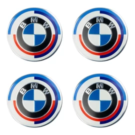BMW 50 felni matrica szett - 65 mm-es, 3D kivitel