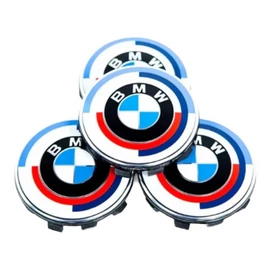BMW felniközép kupak szett - 68 mm-es, 3D kivitel - Jubileumi kiadás