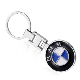 BMW fém kulcstartó - 3D kerek logó