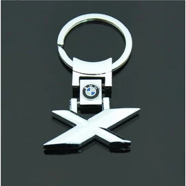 BMW X fém kulcstartó - 3D logó