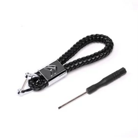 Citroen kulcstartó, távirányító tartó fonott műbőr