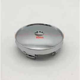 Krómozott felniközép kupak szett - 60 mm-es 