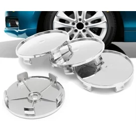 Krómozott felniközép kupak szett - 68 mm-es 