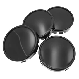Fekete felniközép kupak szett - 65 mm-es 