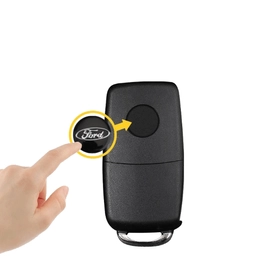 Ford embléma, matrica kulcstartóhoz, 14 mm-es