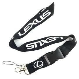 Lexus kulcstartó, nyakpánt fekete