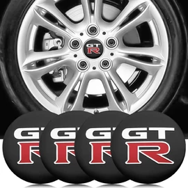 Nissan GTR felni matrica szett - 56 mm-es, 3D kivitel