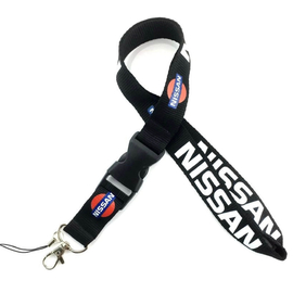 Nissan kulcstartó, nyakpánt fekete