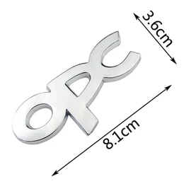 Opel OPC 3D matrica - Ezüst