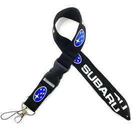 Subaru kulcstartó, nyakpánt fekete