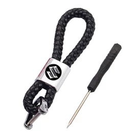 Suzuki kulcstartó, távirányító tartó fonott műbőr