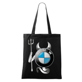 Fekete BMW vászontáska - Devil