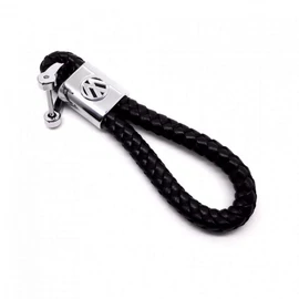 Volkswagen kulcstartó, távirányító tartó fonott műbőr