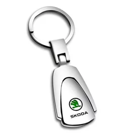 Skoda fém kulcstartó - Logó