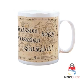 Harry Potter bögre - Tekergők térképe