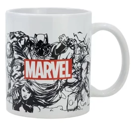 Marvel bögre - Karakterek és logó