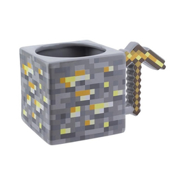Minecraft arany csákány bögre