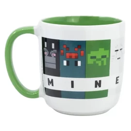 Minecraft kerámia bögre 380 ml