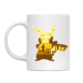 Pokémon bögre - Pikachu Silhouette