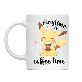 Pokémon bögre - Pikachu Coffee time
