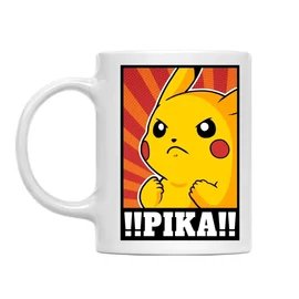 Pokémon bögre - !!PIKA!!