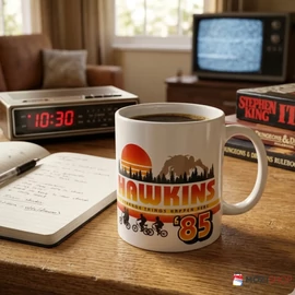 Stranger Things bögre 330 ml - Hawkins 