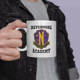 Wednesday bögre - Nevermore Academy címer 