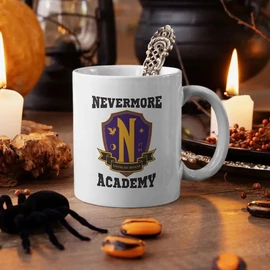 Wednesday bögre - Nevermore Academy címer 
