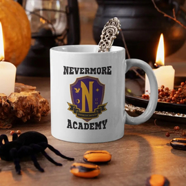 Wednesday bögre - Nevermore Academy címer 