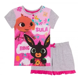 Bing gyerek rövid pizsama - 104-es méret - Bing és Sula