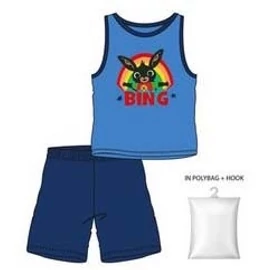 Bing gyerek rövid pizsama 5/6 év - 110/116-os méret - Blue