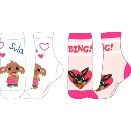 Bing gyerek zokni - 23/26-os méret - Bing és Sula