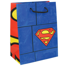Superman díszzacskó, ajándéktáska - közepes méret