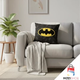 Batman párna, díszpárna 40x40 cm velúr - Shadow Strike